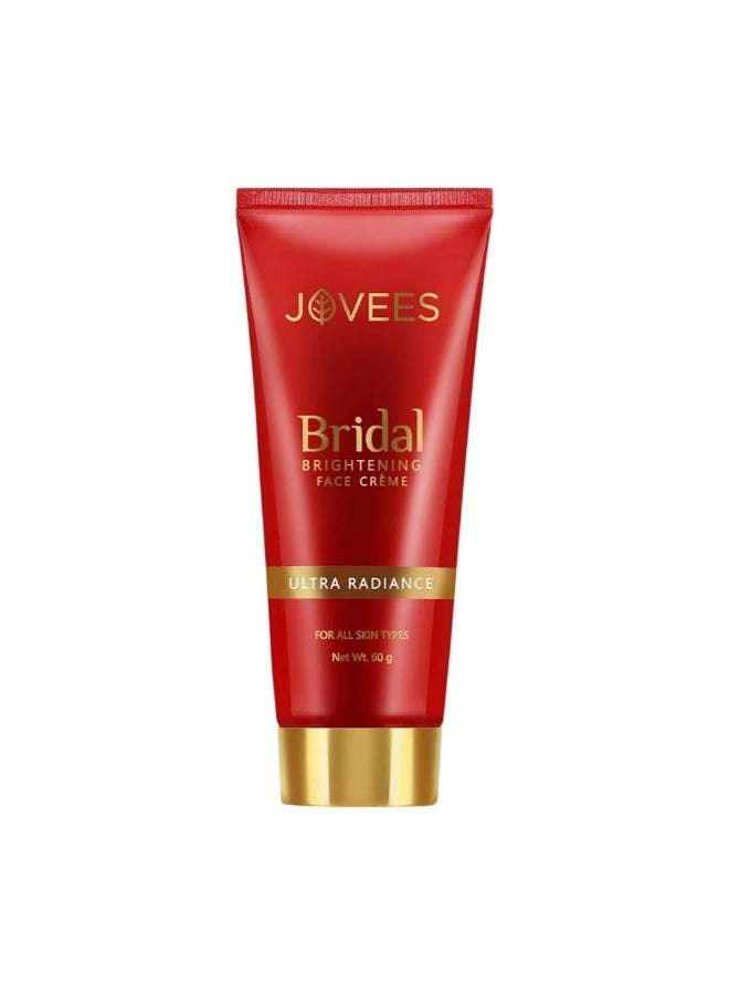 Jovees Bridal Face Creme | For Natural Glow and Brightness | Ultra Radiance, Hydrated and Flawless skin | Daily Use | For All Skin Types 60 GM - Image 1